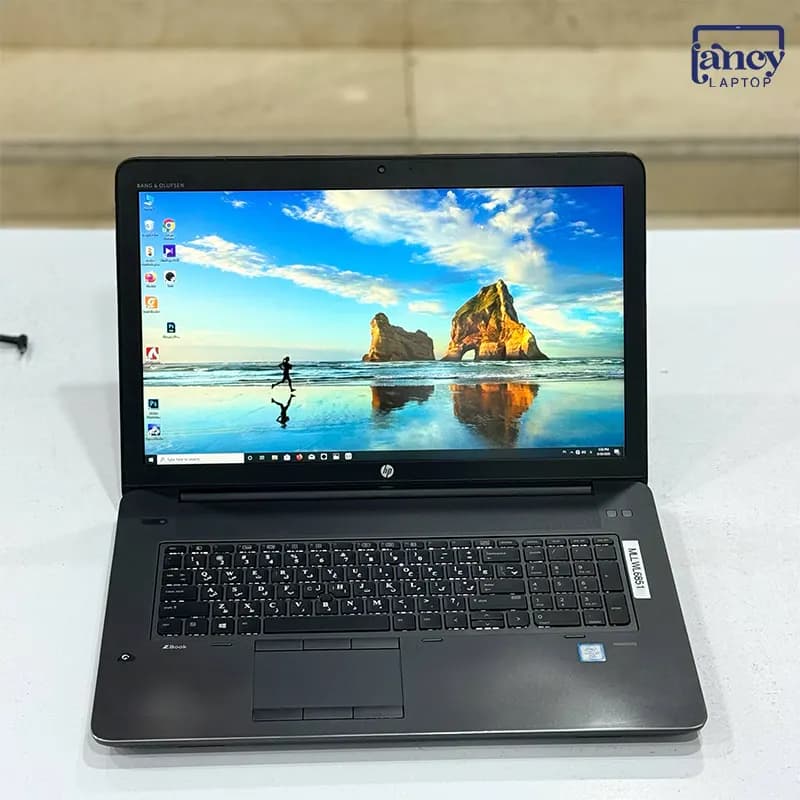 لپ تاپ استوک 17 اینچی اچ‌پی مدل ZBook Studio G3 i7-6820Hq 16GB-DDR4 512GB-SSD Quadro M1200-4GB FHD — تصویر ۴