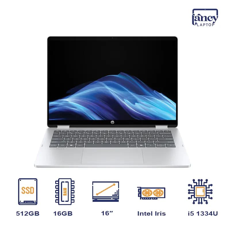 لپ تاپ اپن باکس 16 اینچی اچ پی OmniBook 15 Core i5-1334U 16GB 512GB SSD Intel Iris Xe WUXGA