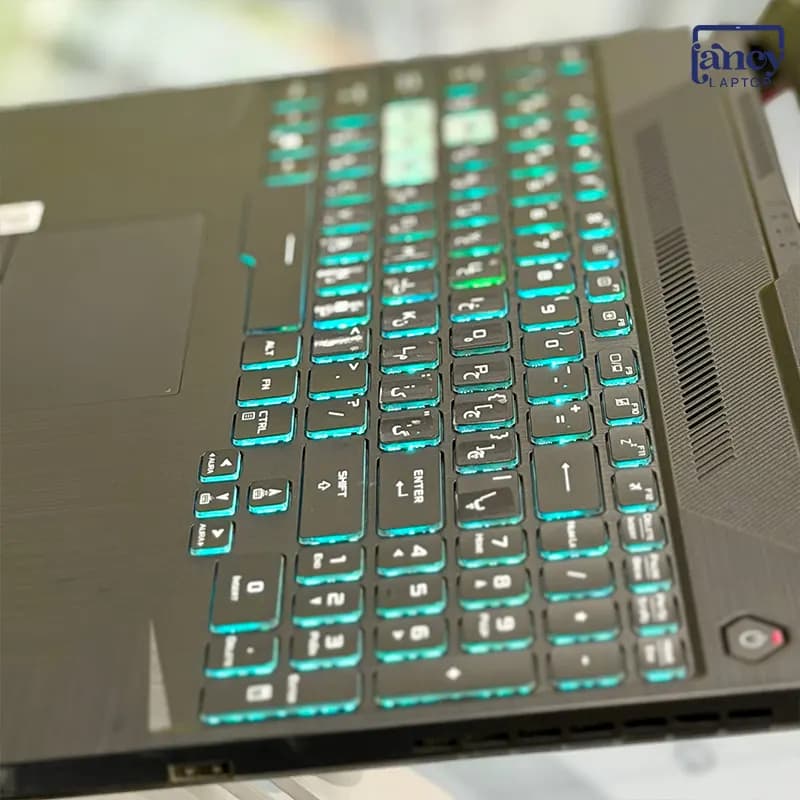 لپ تاپ استوک 15.6 اینچی ایسوس TUF Gaming FX506LU Core i7-10750H 16GB 512GB SSD GTX 1660 Ti 6GB FHD IPS 144Hz — تصویر ۴