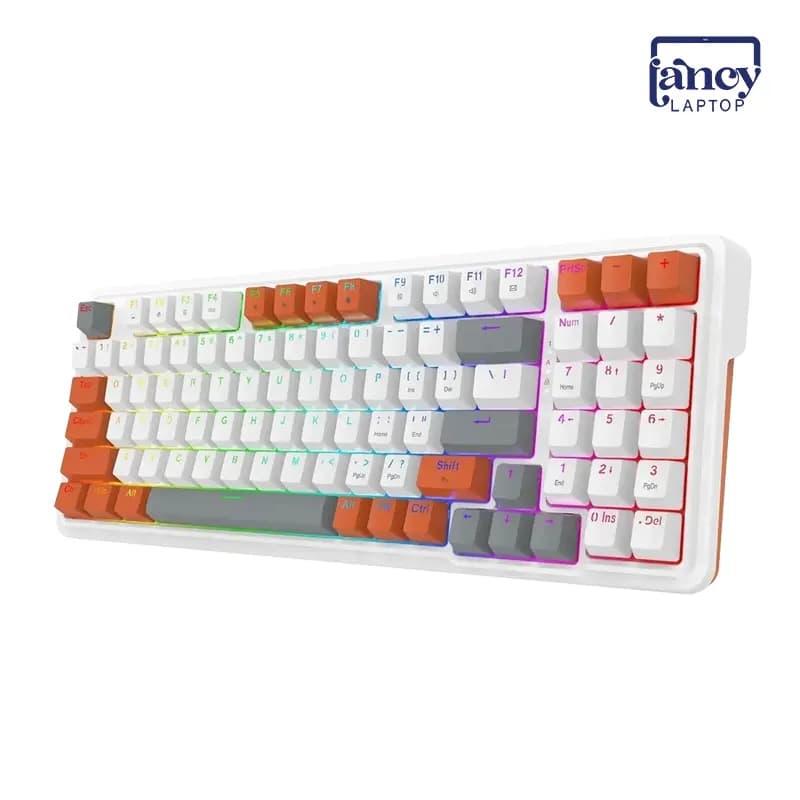 کیبورد سیمی گیمینگ Redragon مدل Gloria K664 WOG RGB — تصویر ۳