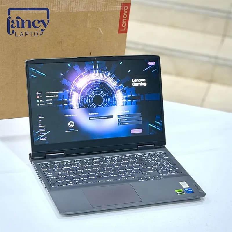 لپ تاپ استوک 15.6 اینچی لنوو LOQ i5-12450Hx 24GB DDR4 512GB SSD RTX 4050 6GB FHD IPS 144Hz — تصویر ۴