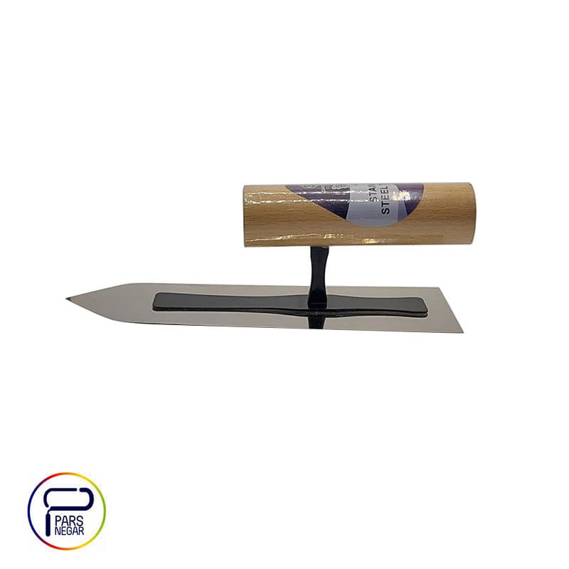 ماله استیل پتینه دسته چوبی GSB کد GS-K009 سایز۲۳×۷ سانت