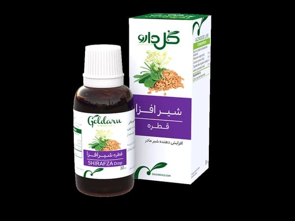 قطره گیاهی شیرافزا گل دارو حجم 30 میلی‎ لیتر - داروخانه آنلاین هلثامد