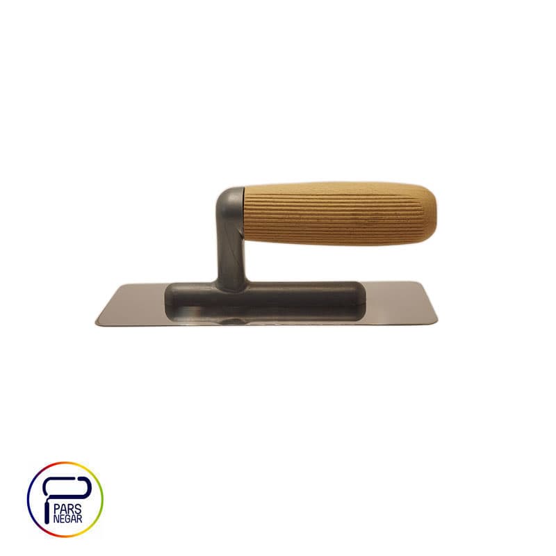 ماله استیل پتینه دسته چوبی GSB کد SB-405-E سایز ۲۰×۸ سانت