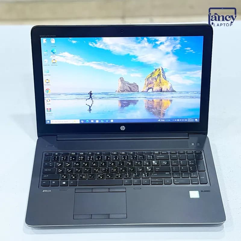 لپ تاپ استوک 15.6 اینچی اچپی مدل ZBook 15 G4 i5-7420H 8GB-DDR4 256GB-SSD Quadro M3000-2GB FHD — تصویر ۳