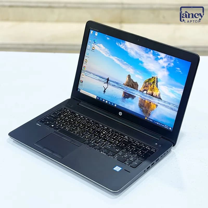 لپ تاپ استوک 15.6 اینچی اچپی مدل ZBook 15 G4 i5-7420H 8GB-DDR4 256GB-SSD Quadro M3000-2GB FHD — تصویر ۵