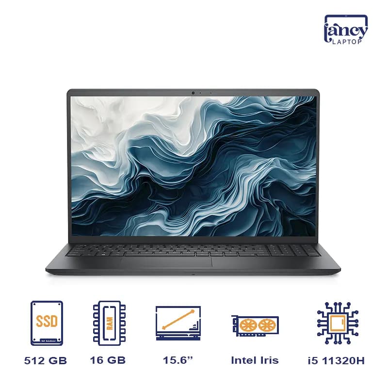 لپ تاپ اپن باکس 15.6 اینچی دل مدل Vostro i5-11320H 16GB DDR4 512GB SSD Iris Graphics