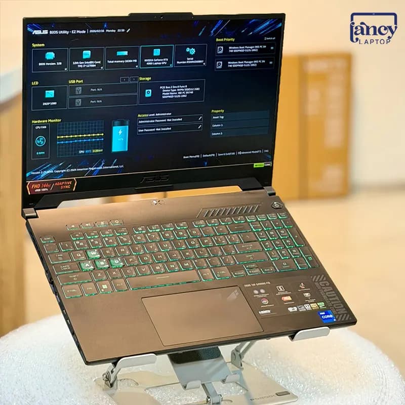 لپ تاپ اپن باکس 15.6 اینچی ایسوس مدل TUF FX507ZV i7-12700H 16GB 512GB SSD RTX4060 8GB FHD 144Hz — تصویر ۵