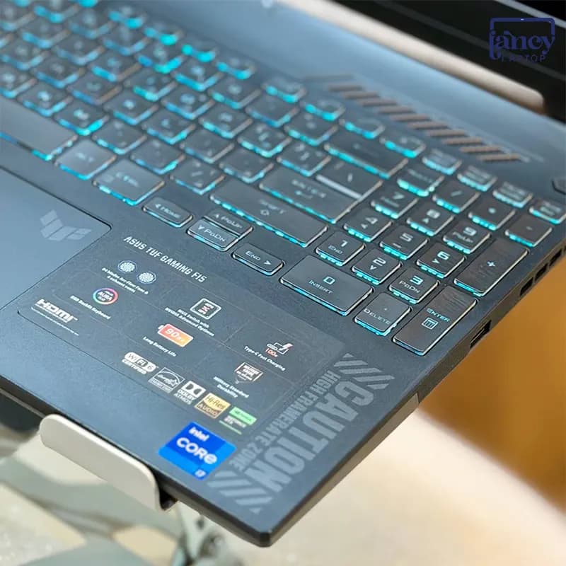 لپ تاپ اپن باکس 15.6 اینچی ایسوس مدل TUF FX507ZV i7-12700H 16GB 512GB SSD RTX4060 8GB FHD 144Hz — تصویر ۳