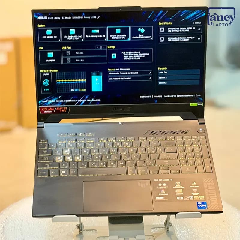 لپ تاپ اپن باکس 15.6 اینچی ایسوس مدل TUF FX507ZV i7-12700H 16GB 512GB SSD RTX4060 8GB FHD 144Hz — تصویر ۸