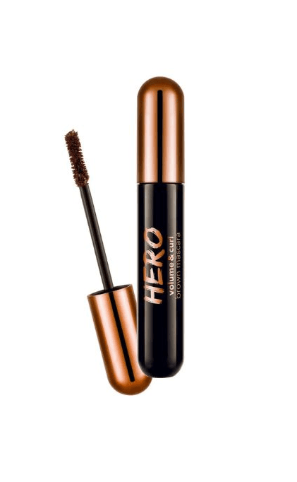 ریمل هیرو فلورمار قهوه‌ای | Flormar Hero Volume & Curl Brown Mascara