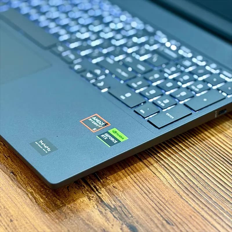 لپ تاپ اپن باکس 15.6 اینچی اچ‌پی مدل Victus 15 R5-8645H 16GB-DDR5 512GB-SSD RTX4050-6GB FHD-144Hz — تصویر ۸
