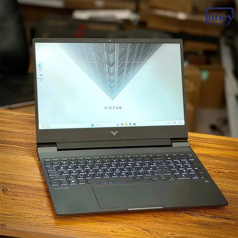لپ تاپ اپن باکس 15.6 اینچی اچ‌پی مدل Victus 15 R5-5600H 16GB-DDR4 1TB-SSD RTX3050-4GB FHD-144Hz — تصویر ۷