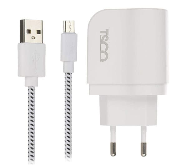 شارژر دیواری تسکو مدل TTC 48 به همراه کابل تبدیل microUSB — تصویر ۴