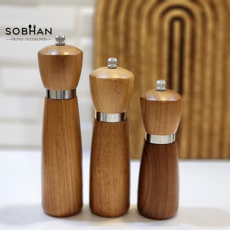 فلفل ساب چوبی هرمی در سه سایز