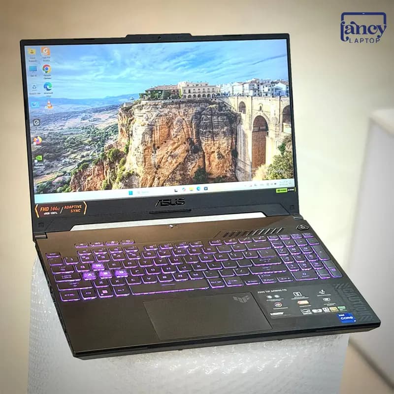 لپ تاپ اپن باکس 15.6 اینچی ایسوس مدل TUF Gaming FX507ZU i7-12700H 32GB-DDR4 1TB-SSD RTX4050-6GB FHD-144Hz — تصویر ۶