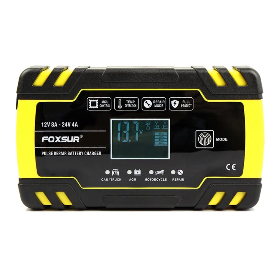 شارژر باتری تمام اتوماتیک 12V 8A 24V 4A