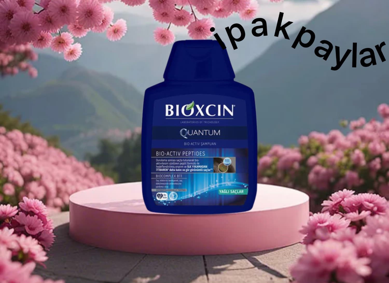 شامپو ضد ریزش مو بیوکسین ابی کوانتوم BIOXCIN حجم 300 میلی لیتر — تصویر ۲