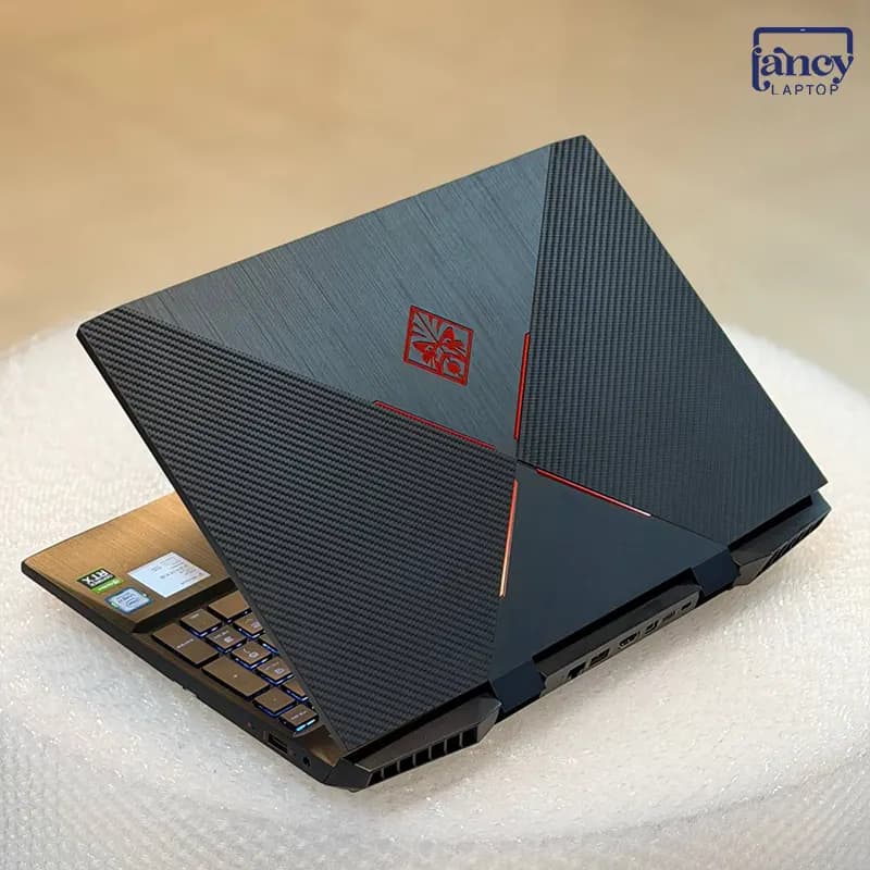 لپ تاپ استوک 15.6 اینچی اچ‌پی مدل OMEN 15 i7-9750H 16GB-DDR4 512GB-SSD RTX2070-8GB FHD-240Hz — تصویر ۲