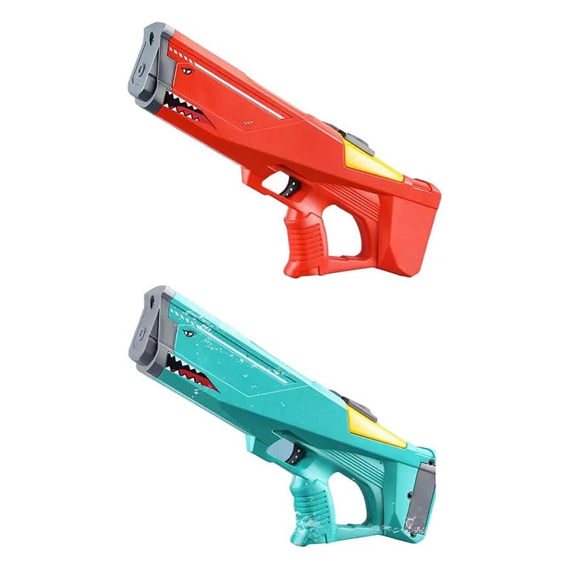 تفنگ آب‌پاش شارژی اتوماتیک طرح کوسه Water Gun Shark