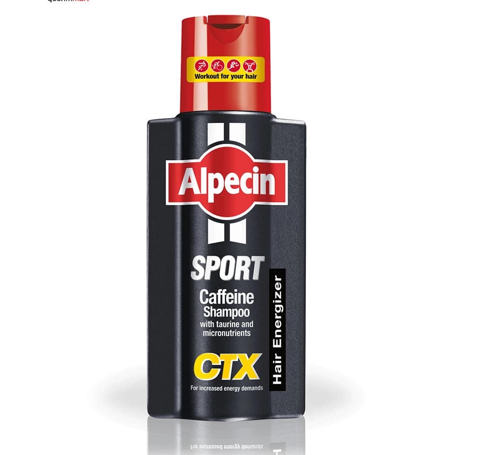 شامپو آلپسین کافئین و بیوتین تقویت کننده اسپورت /250ml