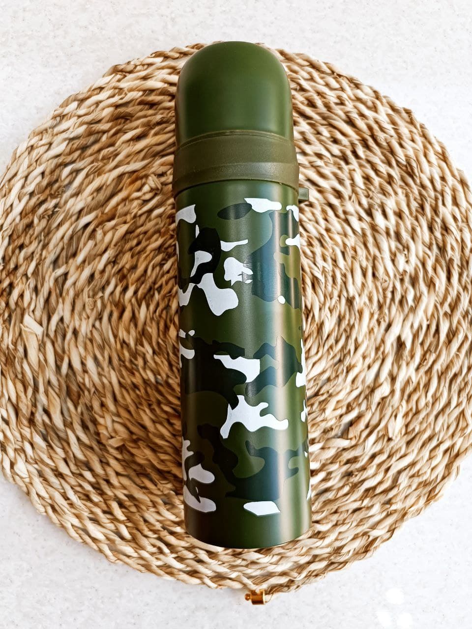 تراول ماگ ارتشی 500ML – رنگ های سبز – سبز روشن – طوسی — تصویر ۳