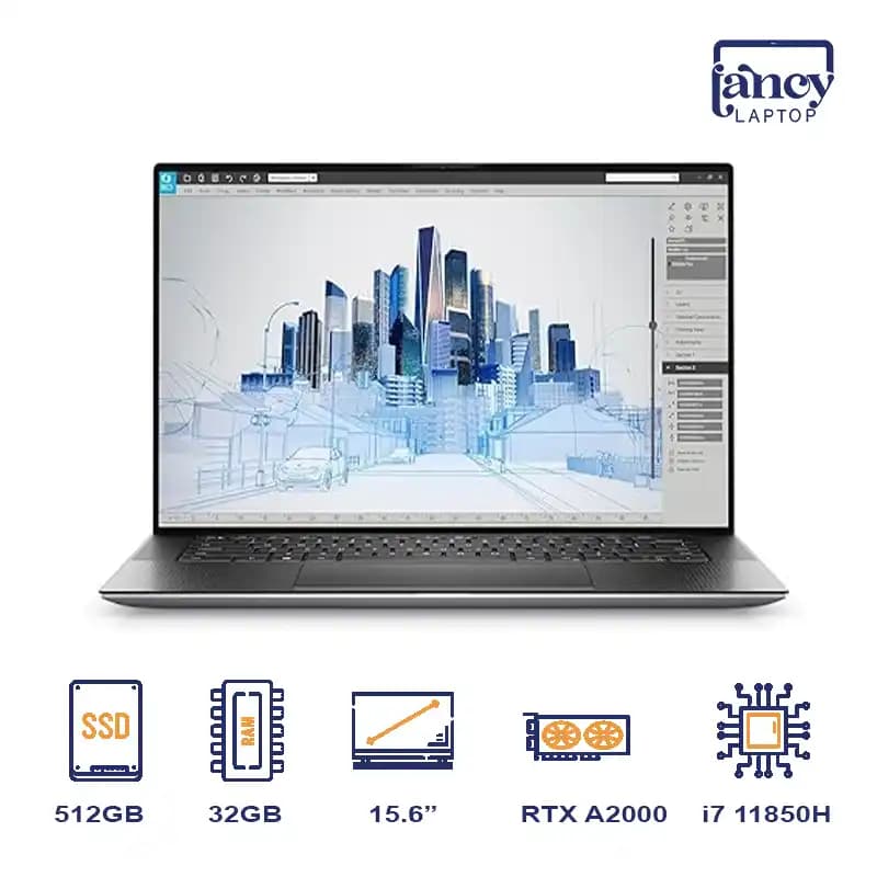 لپ‌ تاپ استوک دل precision 5560