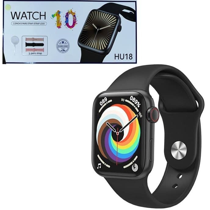 ساعت هوشمند مدل WATCH10 HU18 مستطیل