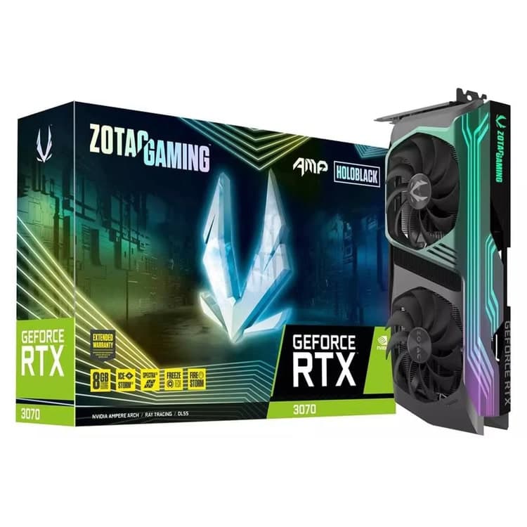 کارت گرافیک ZOTAC RTX 3070 AMP Holo LHR 8G