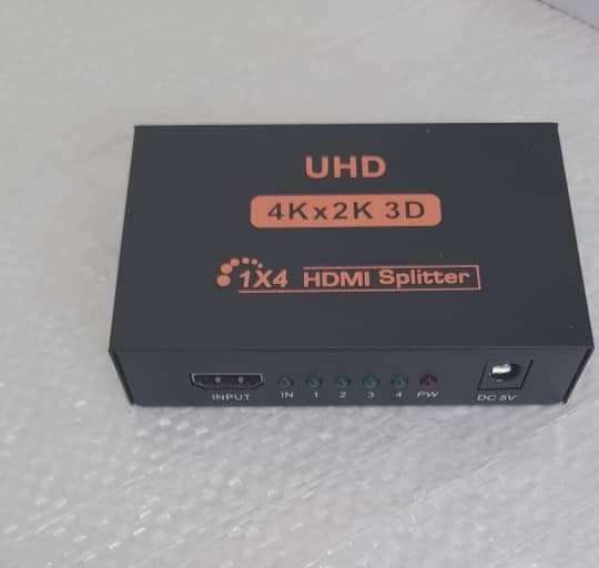 اسپلیتر 1 به 4 HDMI مدل UHD-HTS 4K — تصویر ۹