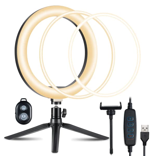چراغ حلقه رومیزی VICTSING مدل BH472A