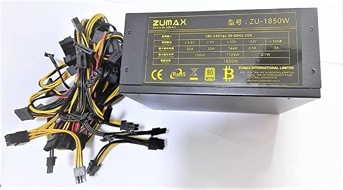 پاور Euromax مدل 1850w Zumax — تصویر ۷