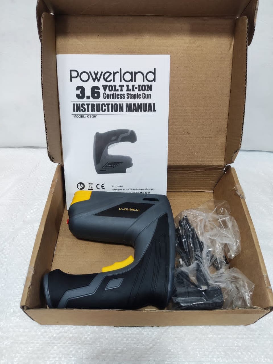 منگنه شارژی Powerland مدل Csg01 — تصویر ۸