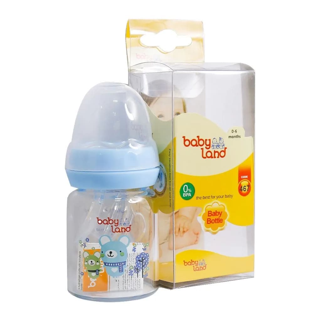بیبی لند شیرخوری پیرکس کلاسیک ارتودنسی بی دسته 60 میل کد 467