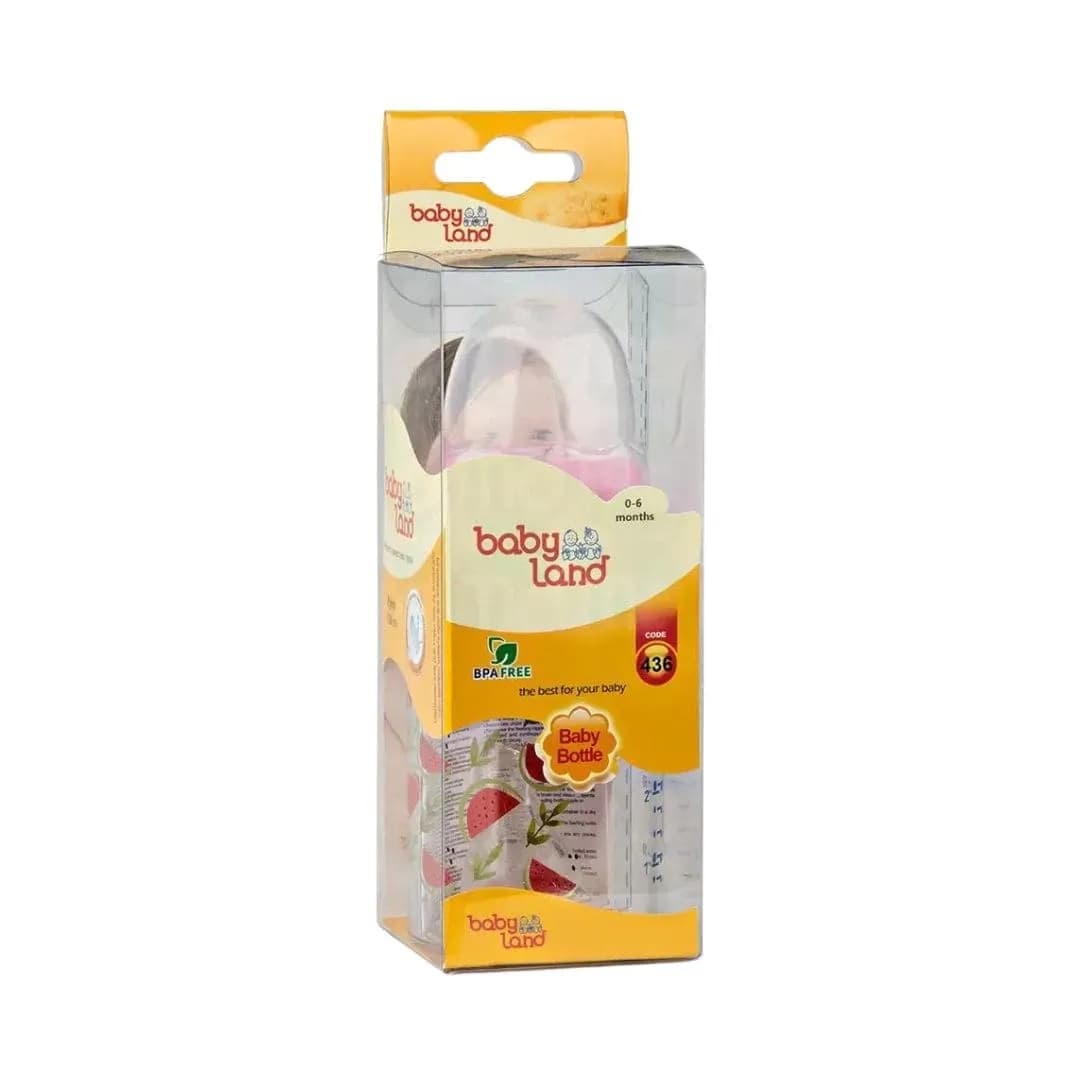 بیبی لند شیرخوری پیرکس کلاسیک فندوقی بی دسته 120 میل کد 436 — تصویر ۳