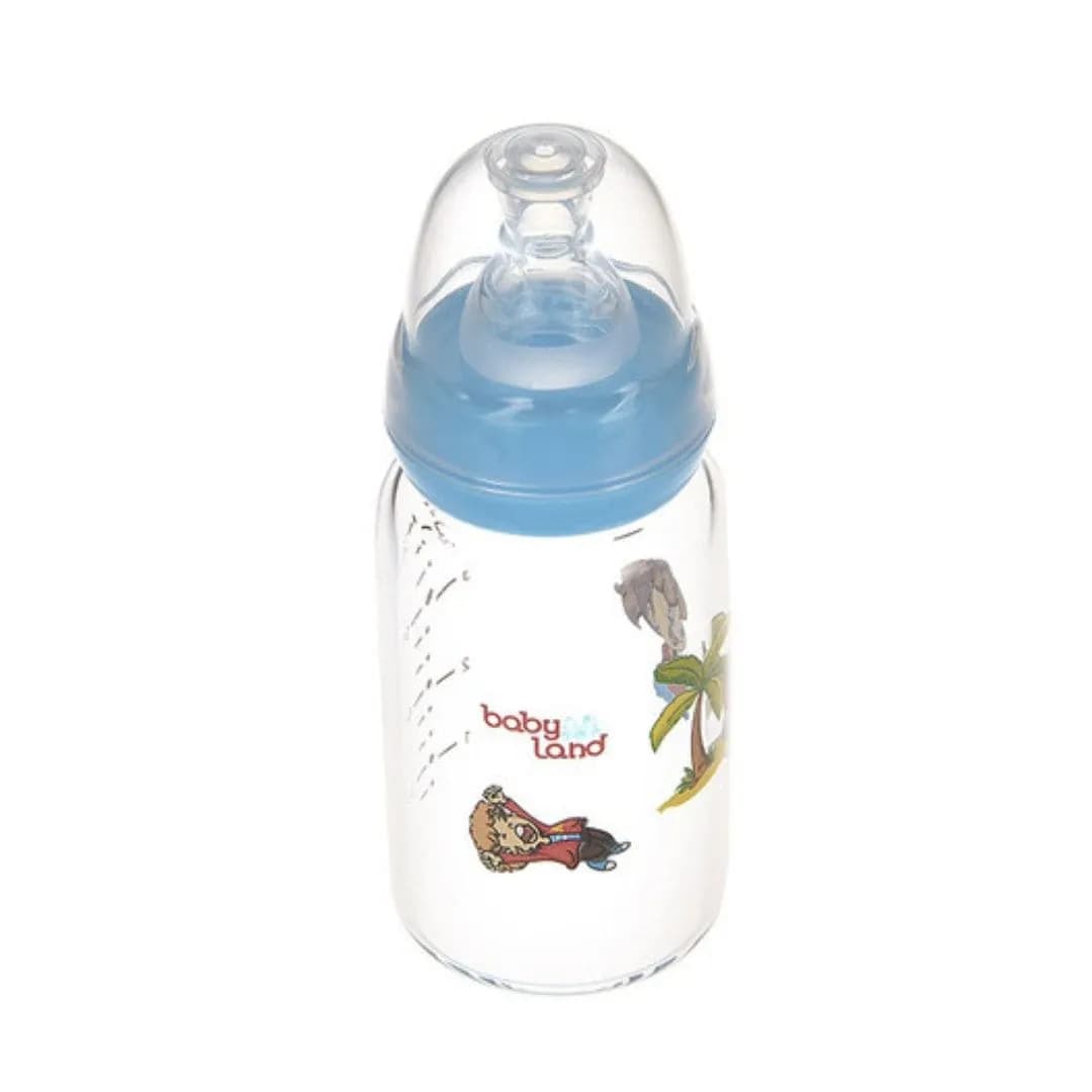 بیبی لند شیرخوری پیرکس کلاسیک فندوقی بی دسته 120 میل کد 436 — تصویر ۴