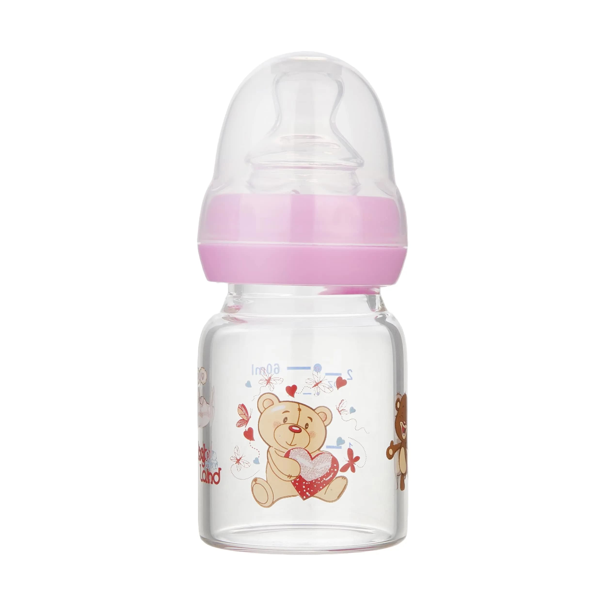 بیبی لند شیرخوری پیرکس کلاسیک ارتودنسی بی دسته 60 میل کد 438