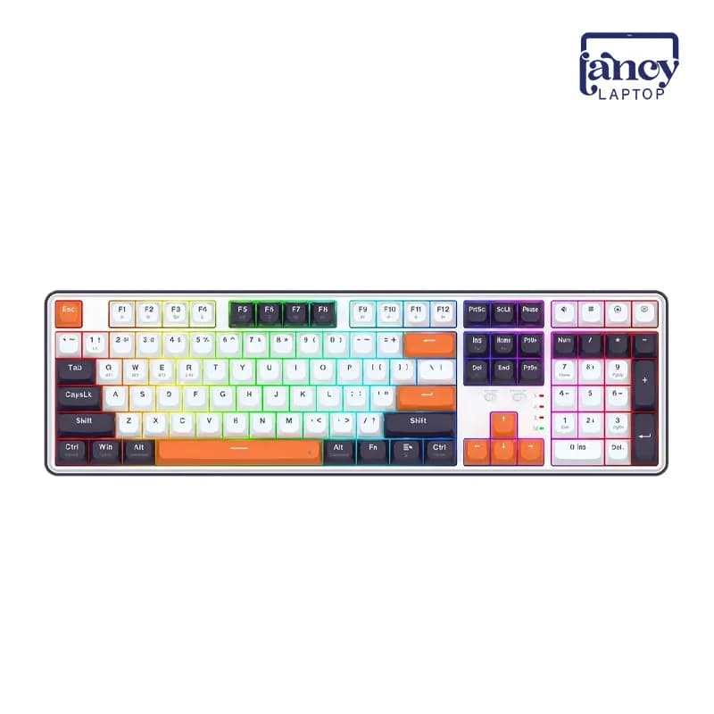 کیبورد بی سیم گیمینگ Redragon مدل WYVERN K689 WBO PRO RGB با سوئیچ Mint mambo