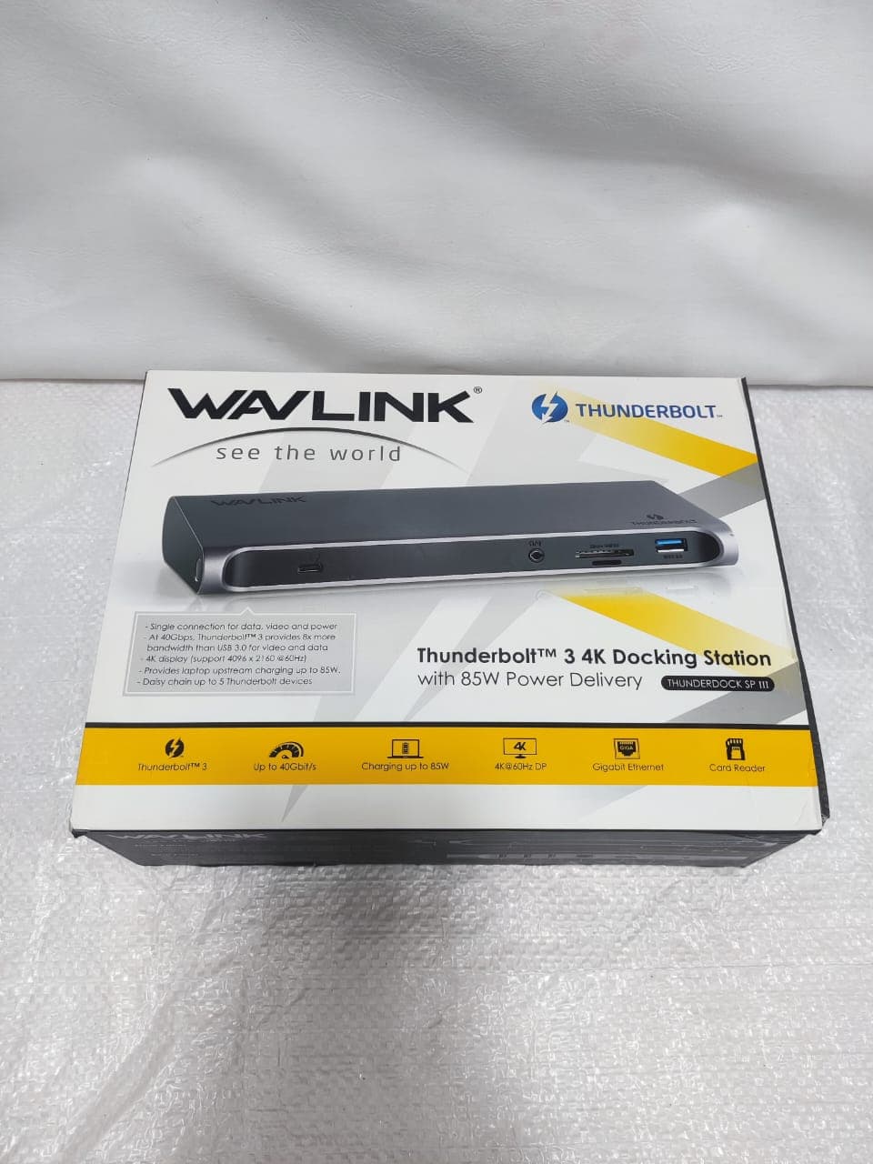 ایستگاه اتصال Wavlink Thunderbolt 3 — تصویر ۷