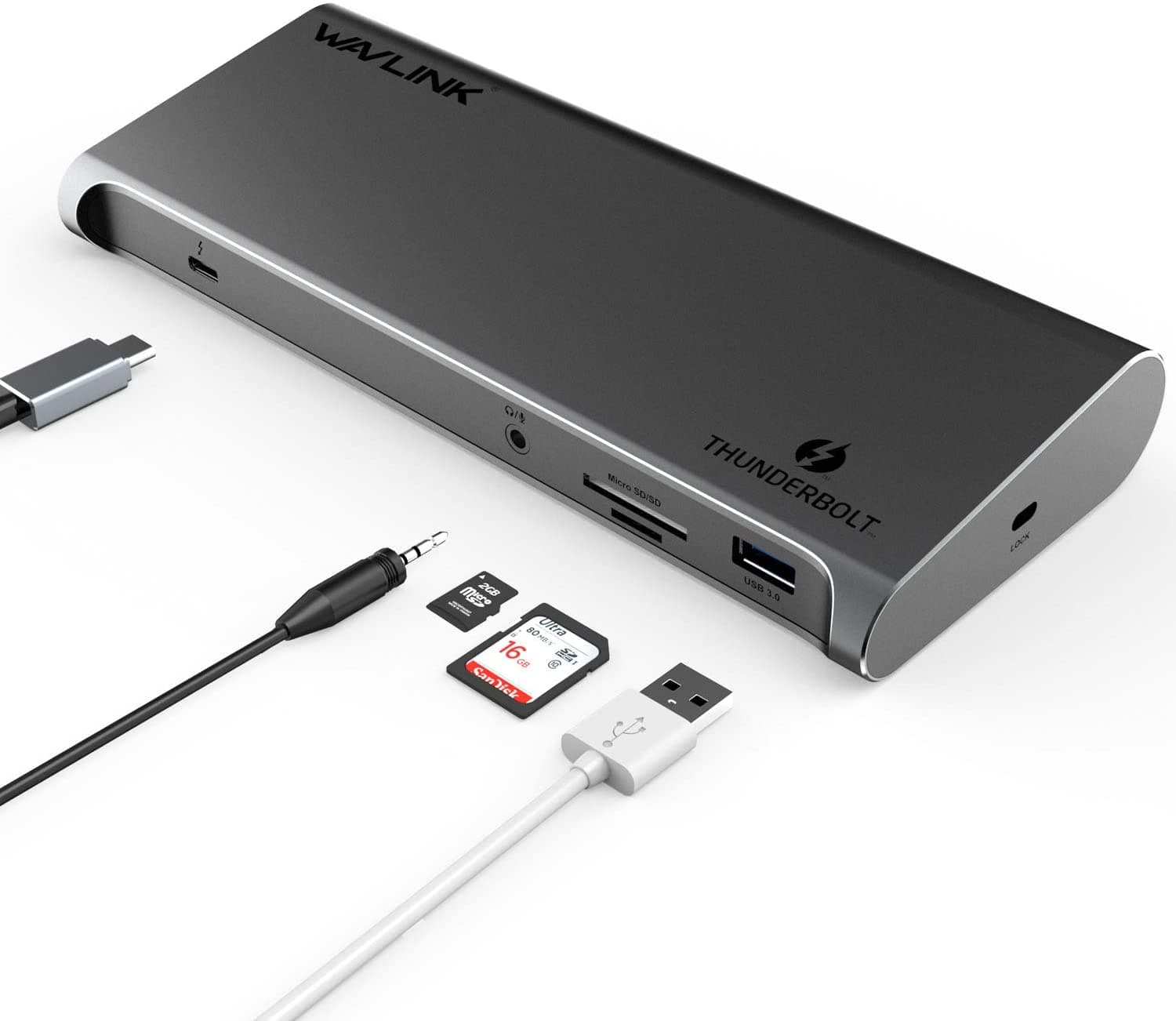 ایستگاه اتصال Wavlink Thunderbolt 3 — تصویر ۶