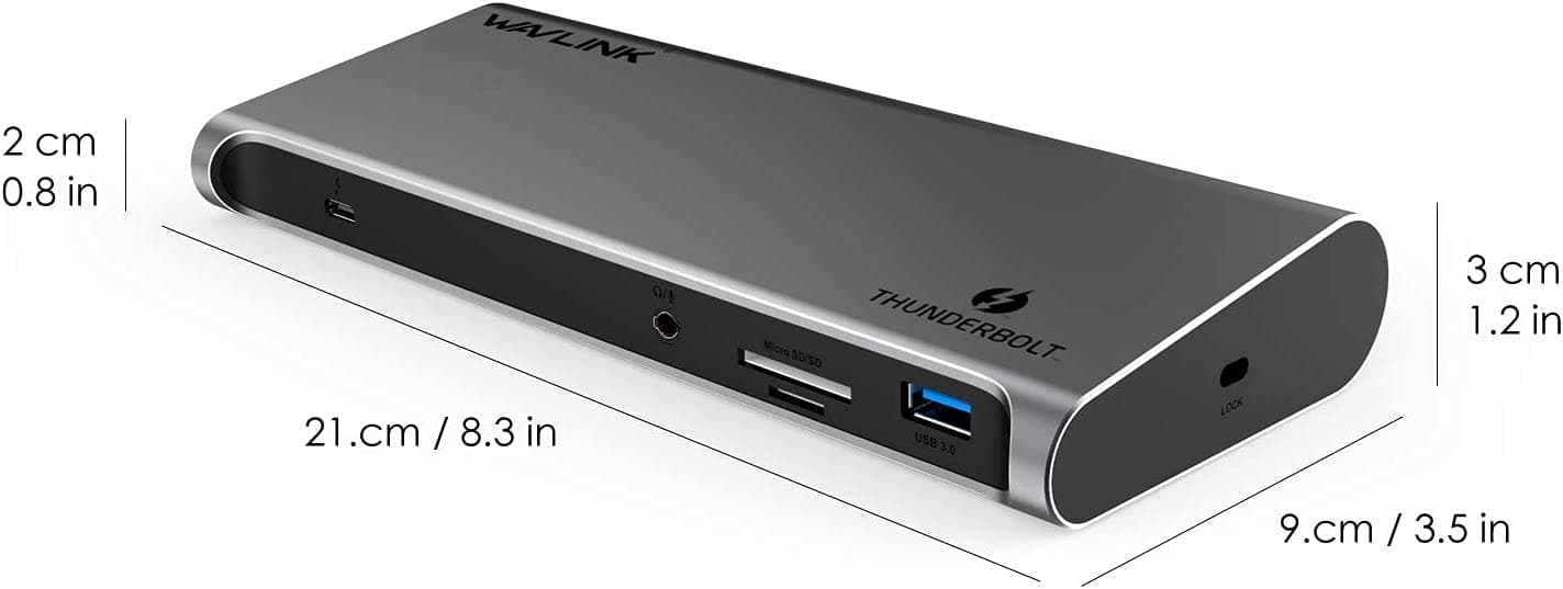 ایستگاه اتصال Wavlink Thunderbolt 3 — تصویر ۳