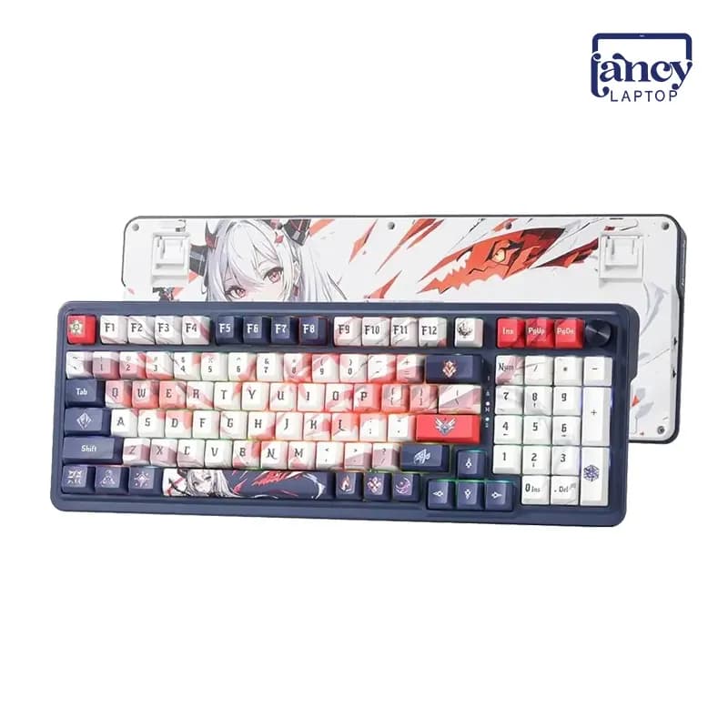 کیبورد بی سیم گیمینگ Redragon مدل EISA K686 AK PRO RGB — تصویر ۵