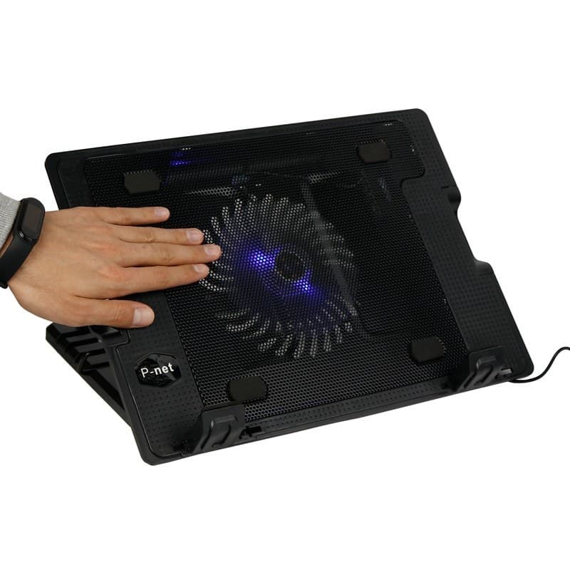 پایه خنک کننده لپ تاپ پی نت مدل P-701 — تصویر ۴