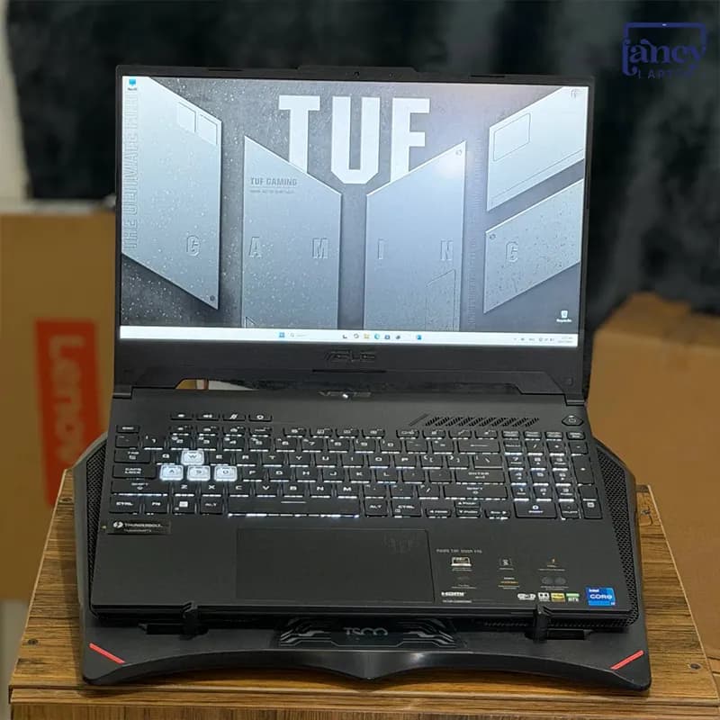 لپ تاپ اپن باکس 15.6 اینچی ایسوس مدل TUF Gaming FX517ZM i7-12650H 16GB-DDR5 512GB-SSD RTX3060-6GB FHD-144Hz — تصویر ۷