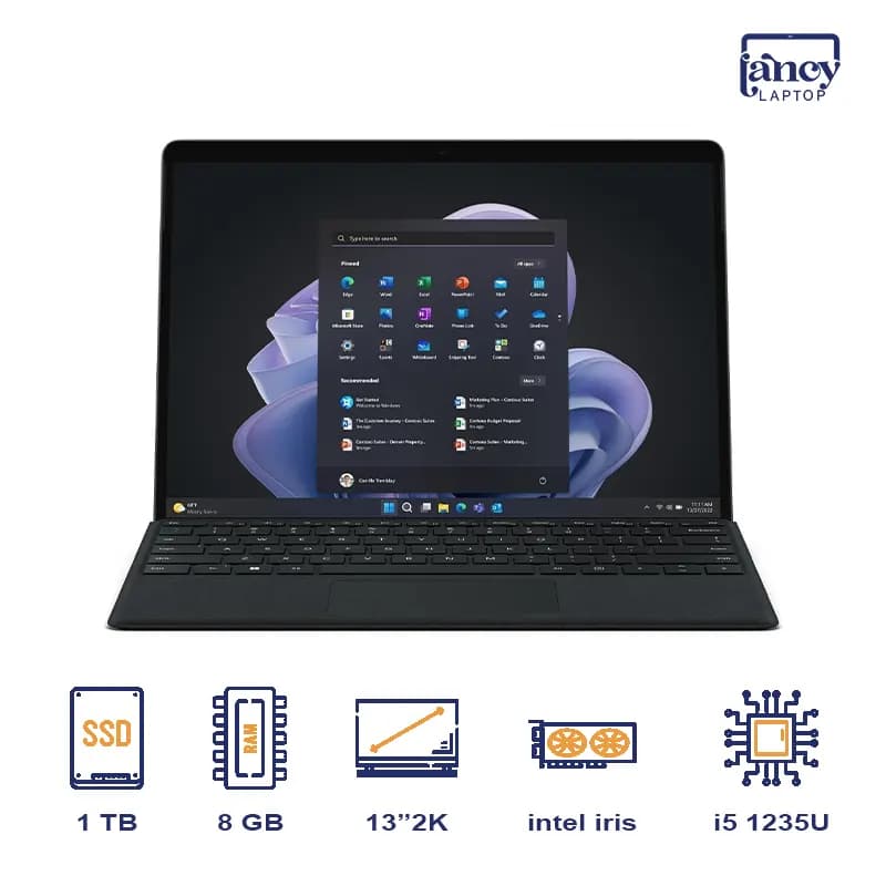 لپ تاپ استوک سرفیس پرو 9 حافظه 1TB و رم 8GB