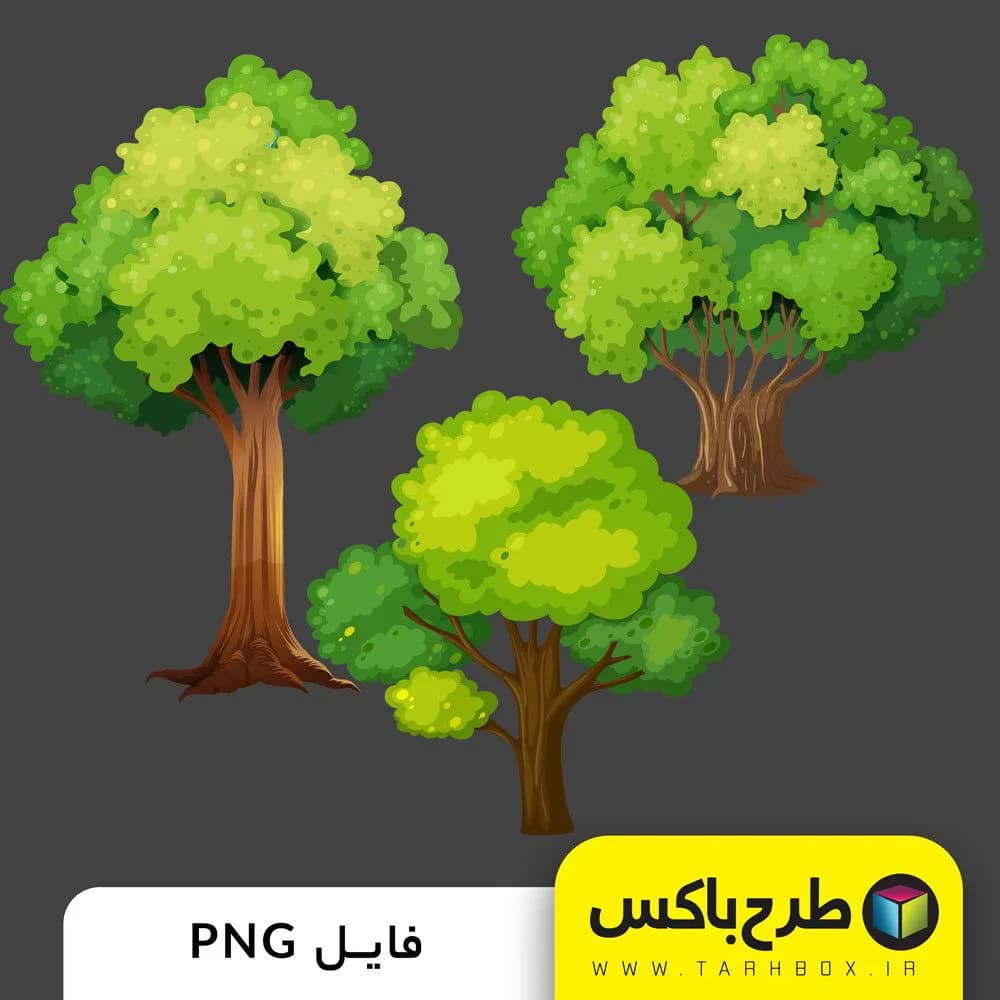 وکتور درخت PNG