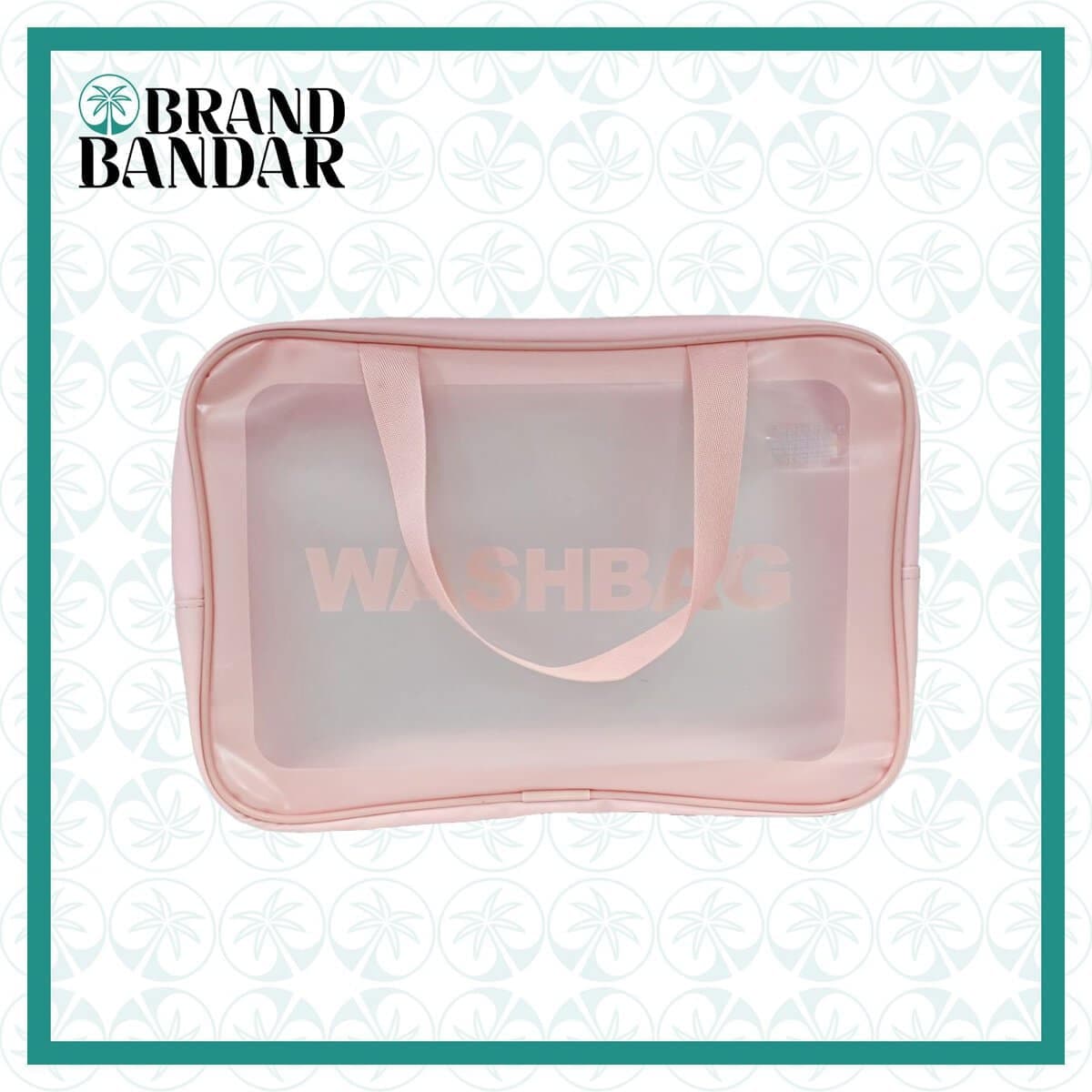 کیف (واش بگ) ۳ تیکه صورتی Pink Wash 3 bag — تصویر ۲