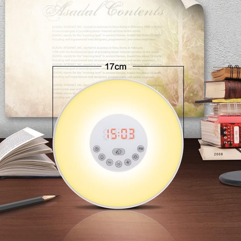 ساعت زنگدار هوشمند شبیهساز طلوع خورشید (Wake Up Light)