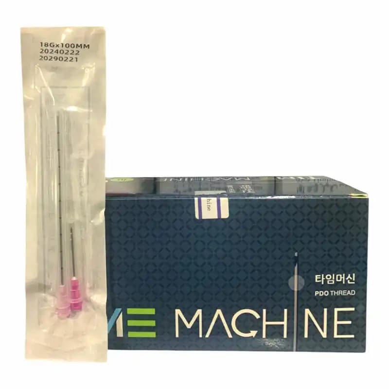 سرسوزن میکروکانولا تایم ماشین 100mm*18G