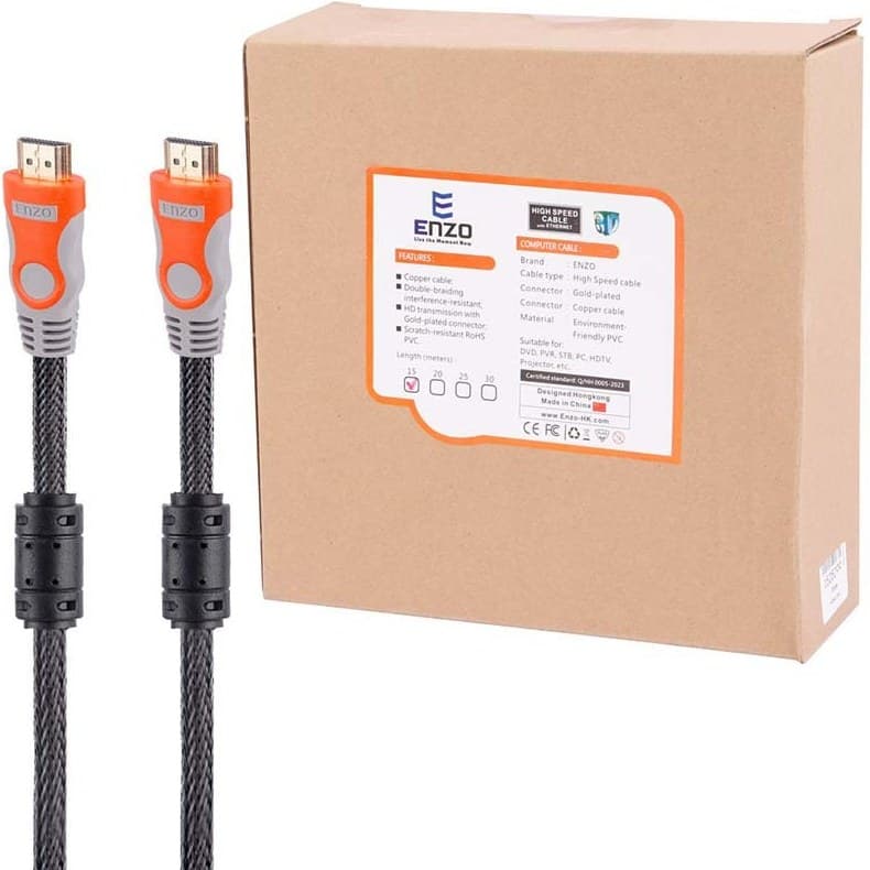 کابل HDMI انزو 15 متری ENZO HDMI HDTV 4K 60Hz 15 m